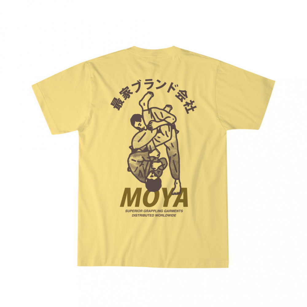 Футболка Moya Barred II Tee Желтая