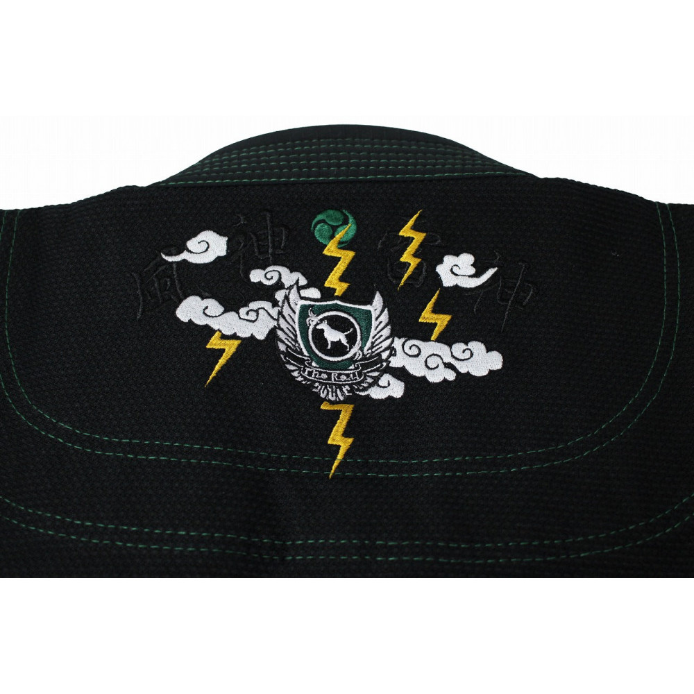 Kimono для BJJ BULLTERRIER  Fujin Raijin 2.0 Черное