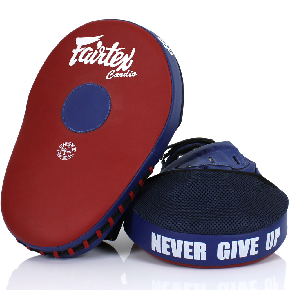 Лапы боксерские Fairtex FMV13 Красно- синие