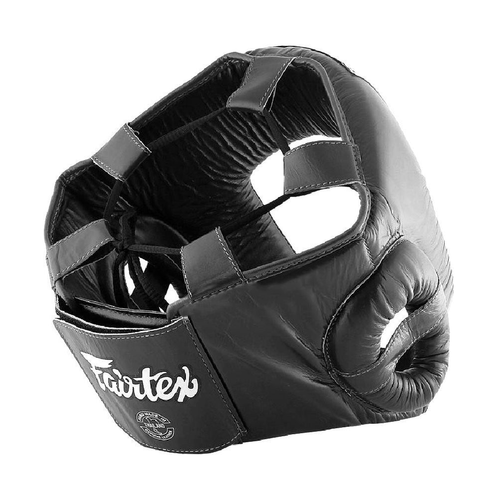 Боксерский шлем Fairtex HG1 черный