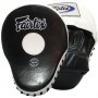 Боксерские лапы Fairtex FMV9 черно- белые