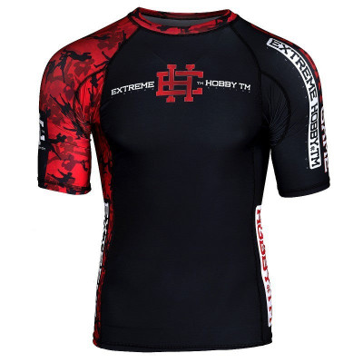 Рашгард с коротким рукавом Extreme Hobby Red Warrior 