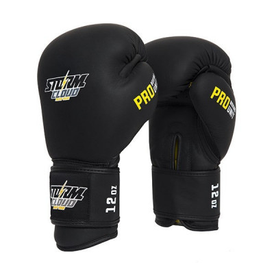 StormCloud Перчатки Боксерские Boxing Pro Черные