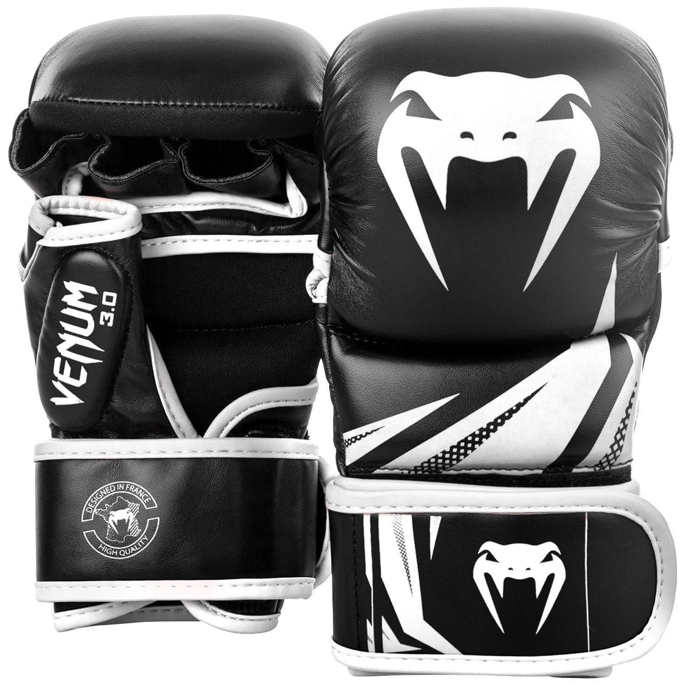 Перчатки для MMA Venum Challenger 3.0 черно-белые