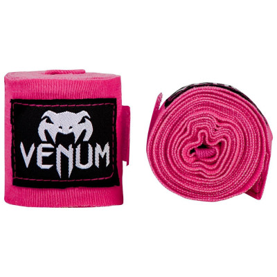 Бинты боксерские Venum Розовые 2,5м