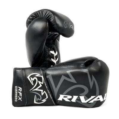 Перчатки боксерские Rival RFX-Guerrero Pro Fight HDE-F черные