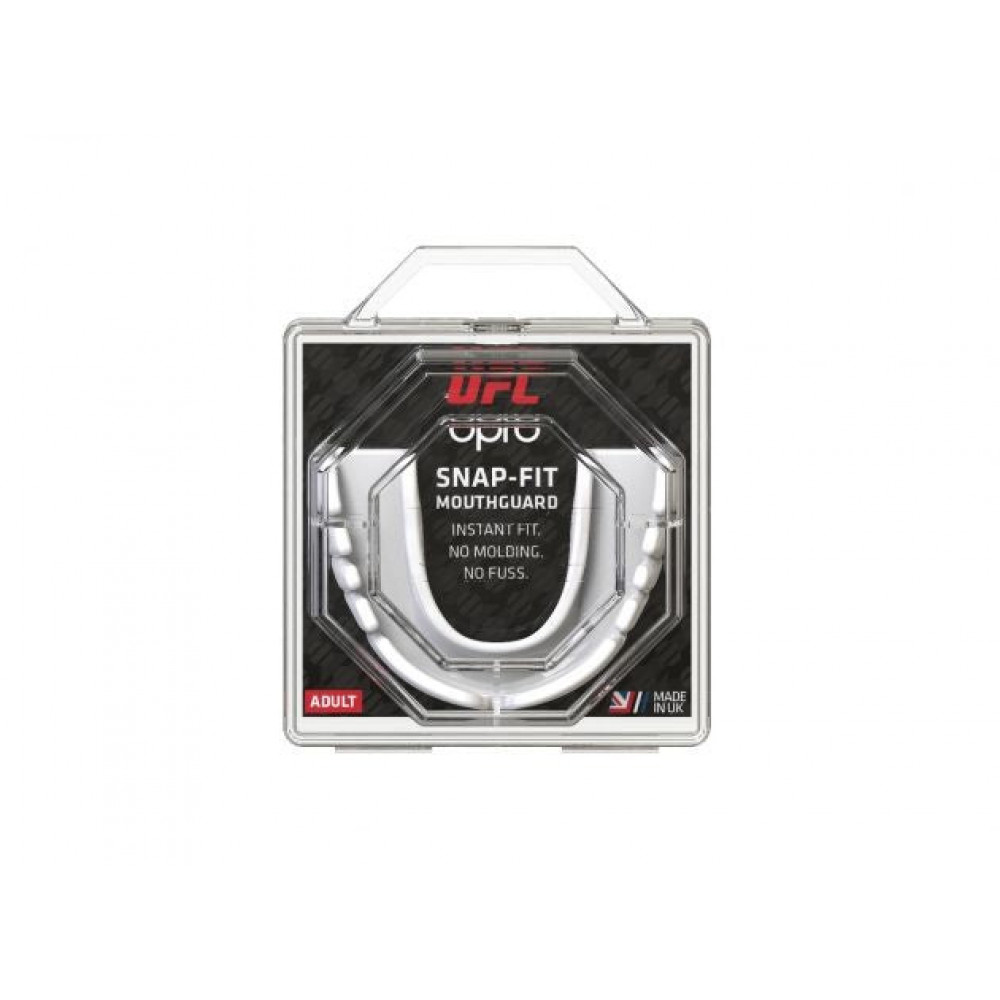 Капа Opro UFC Snap Fit белая