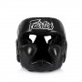 Боксерский шлем Fairtex HG13 черный