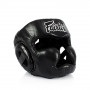 Боксерский шлем Fairtex HG13 черный