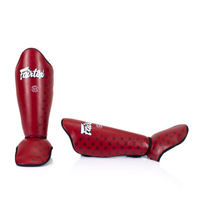 Защита голени Fairtex SP5 красная