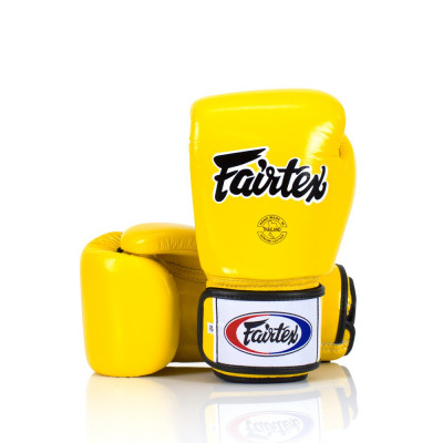 Перчатки Боксерские Fairtex BGV1 желтые