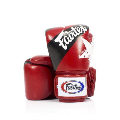 Перчатки Боксерские Fairtex BGV1 Nation красные