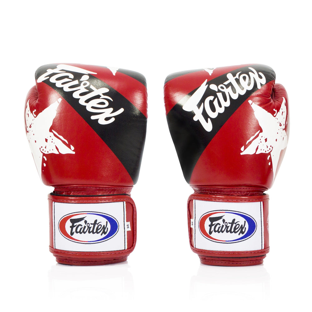 Перчатки Боксерские Fairtex BGV1 Nation красные
