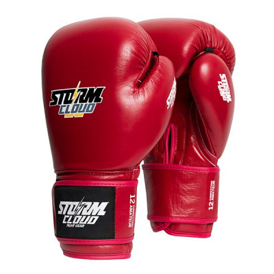 StormCloud Перчатки Боксерские Турнирные Competitor Красные