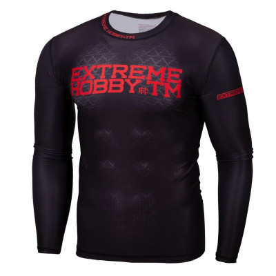 Рашгард с длинным рукавом Extreme Hobby Black Armour 