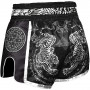 Шорты для Muay-Thai 8 Weapons Sak Yant Tigers чёрные
