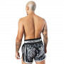 Шорты для Muay-Thai 8 Weapons Sak Yant Tigers чёрные