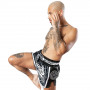 Шорты для Muay-Thai 8 Weapons Sak Yant Tigers чёрные