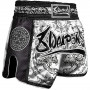 Шорты для Muay-Thai 8 Weapons Sak Yant Tigers белые