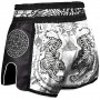 Шорты для Muay-Thai 8 Weapons Sak Yant Tigers белые