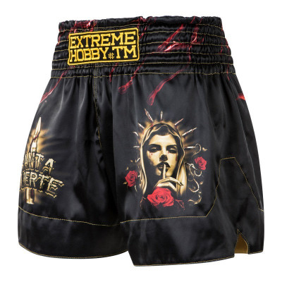 Шорты для Muay Thai Extreme Hobby Santa Muerte