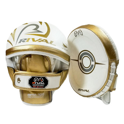 Rival Лапы Боксерские RPM100 Professional Белые