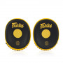 Боксерские лапы Fairtex FMV15 Черно- золотые