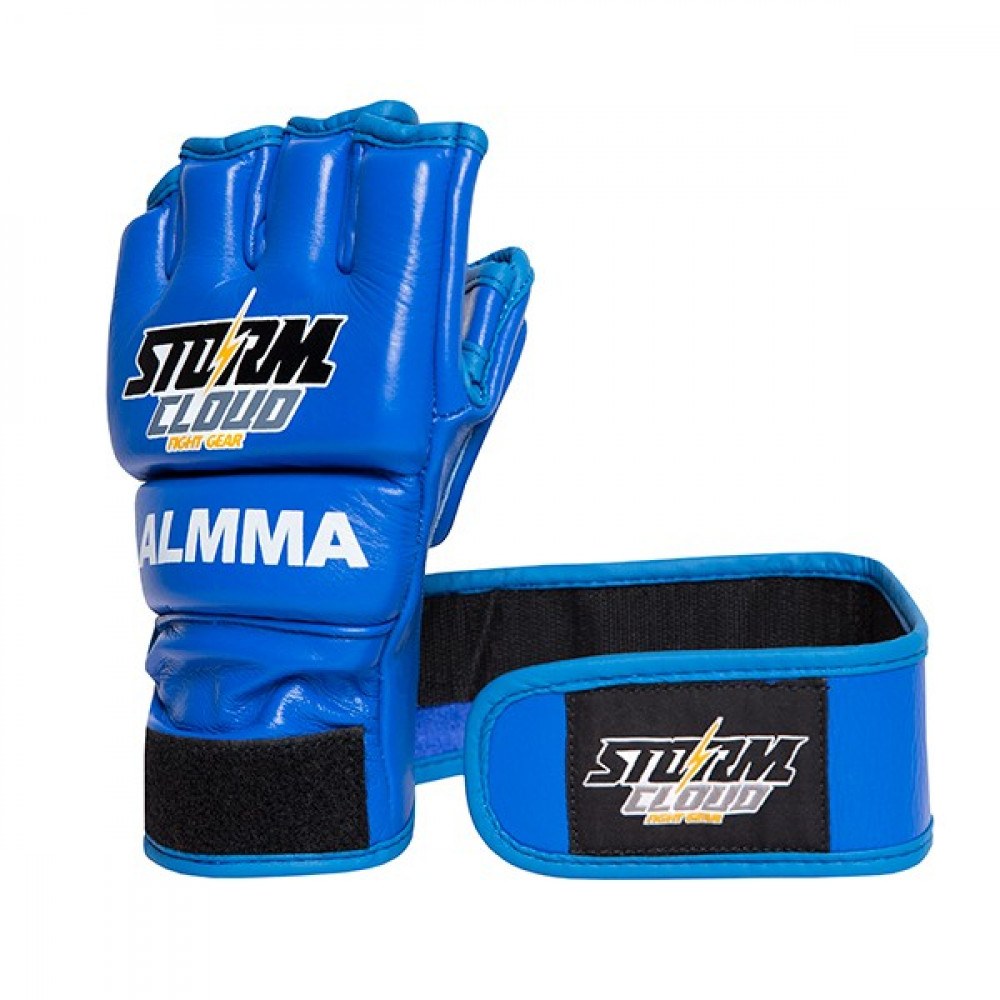 Перчатки для MMA StormCloud ALMMA 4oz Синие