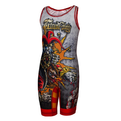 Борцовское трико детское Extreme Hobby Killer Cards 2 