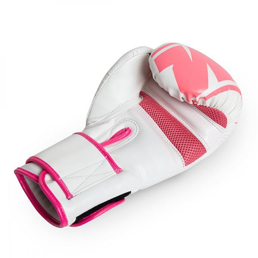 Боксёрские перчатки StormCloud Bolt 2.0 Бело/Розовые