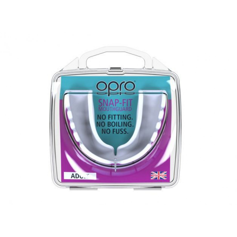 Капа Opro Snap Fit Белая