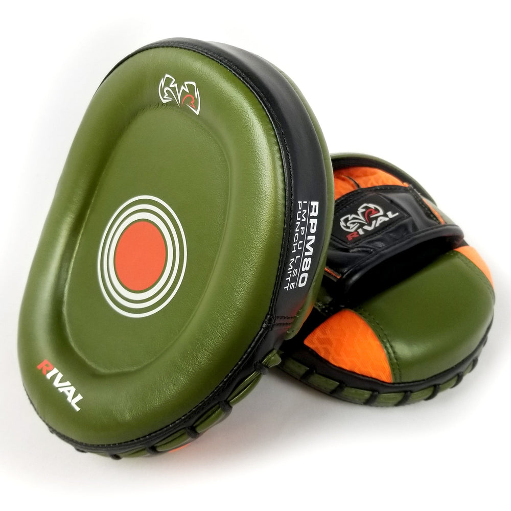 Лапы боксерские Rival Impulse Punch Mitts RPM80 Хаки
