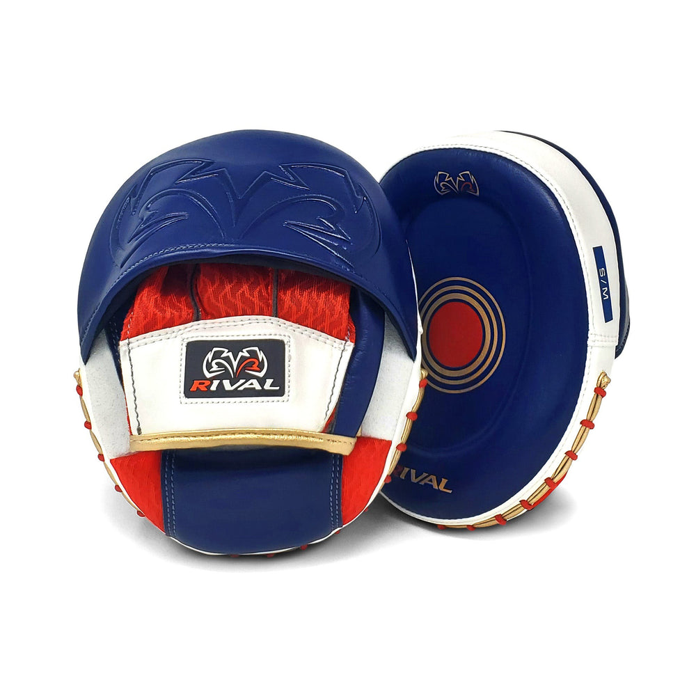 Боксерские лапы Rival Impulse Punch Mitts RPM80 Темно-синие