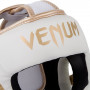 Боксерский шлем Venum Elite Бело/Золотой