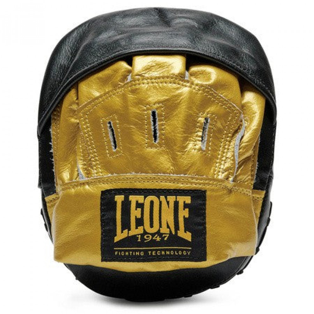 Боксерские лапы Leone Speed Line Черно/Золотые