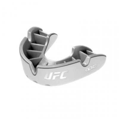 Капа Opro UFC Silver GEN2 Бело/Серебряная
