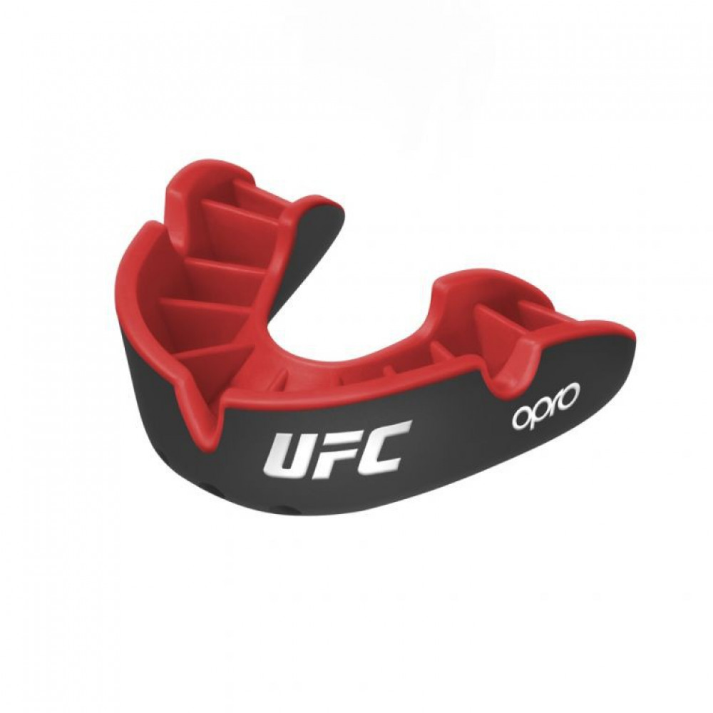 Капа Opro UFC Silver GEN2 Черно/Красная