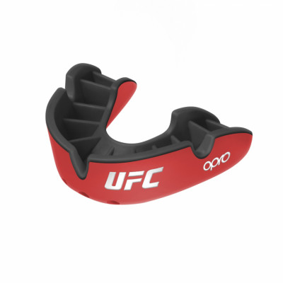 Капа Opro UFC Silver GEN2 Красно/Черная