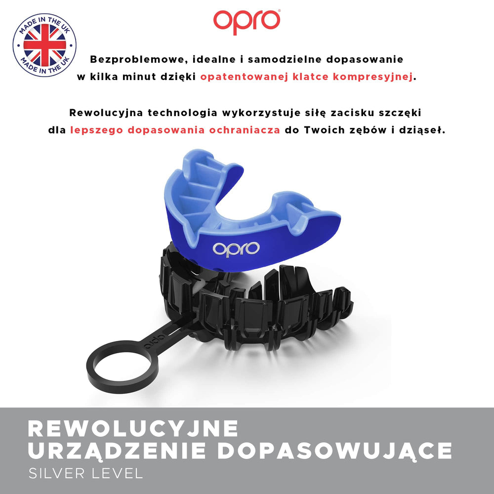 Капа Opro Silver GEN5 Прозрачная