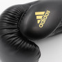 Боксерские перчатки Adidas Speed 50 Черно/Золотые