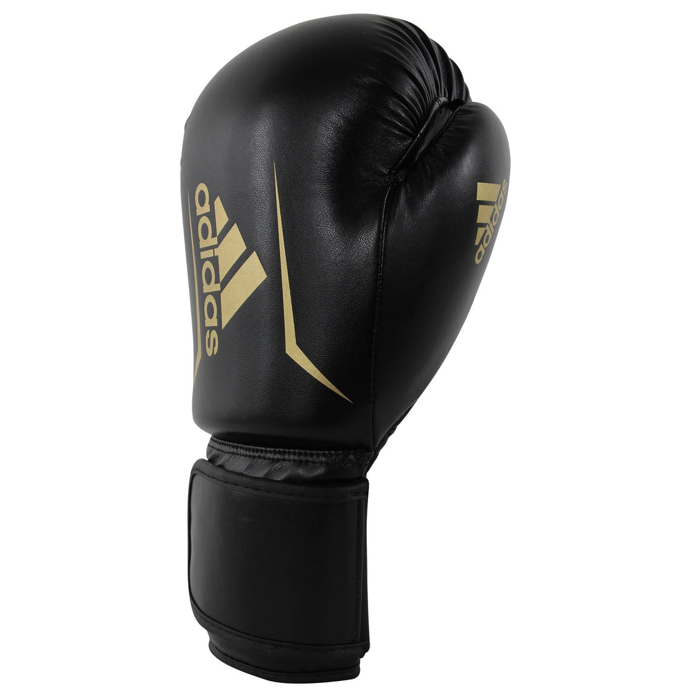 Боксерские перчатки Adidas Speed 50 Черно/Золотые