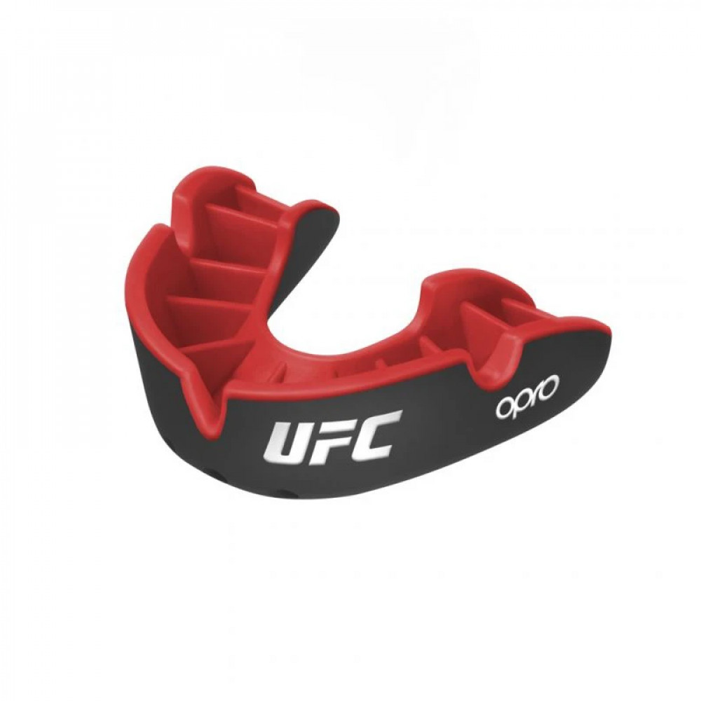 Капа Opro Детская UFC Silver GEN2 Черно/Красная