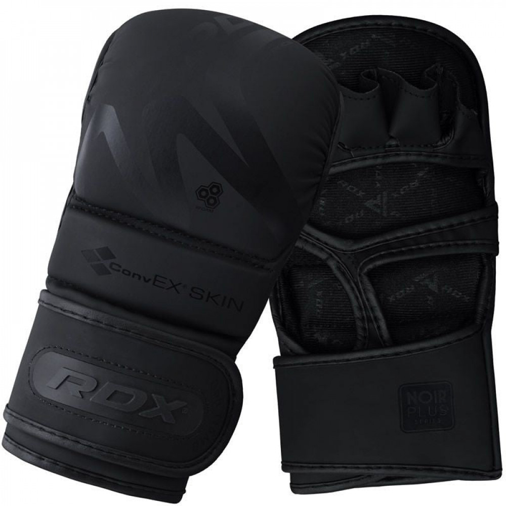 Спарринговые перчатки для MMA RDX T15 Noir Черные