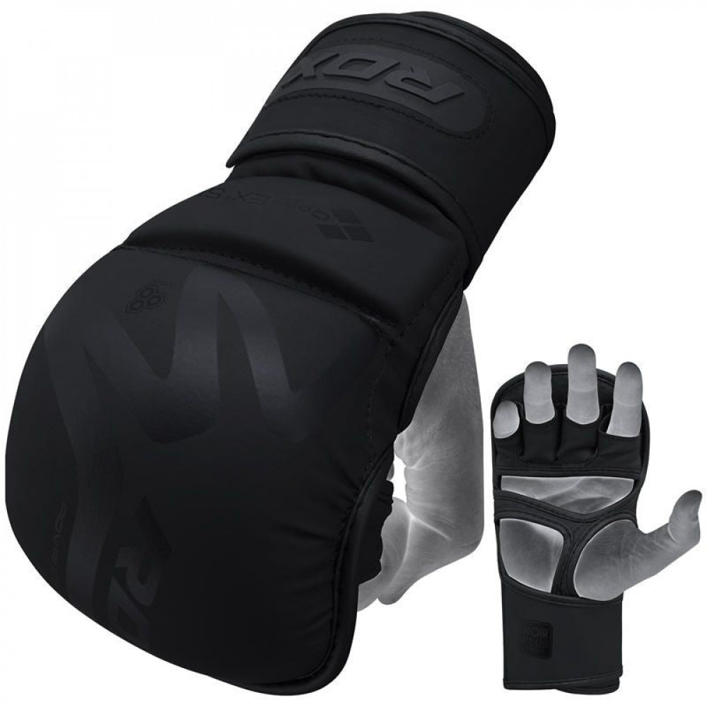 Спарринговые перчатки для MMA RDX T15 Noir Черные