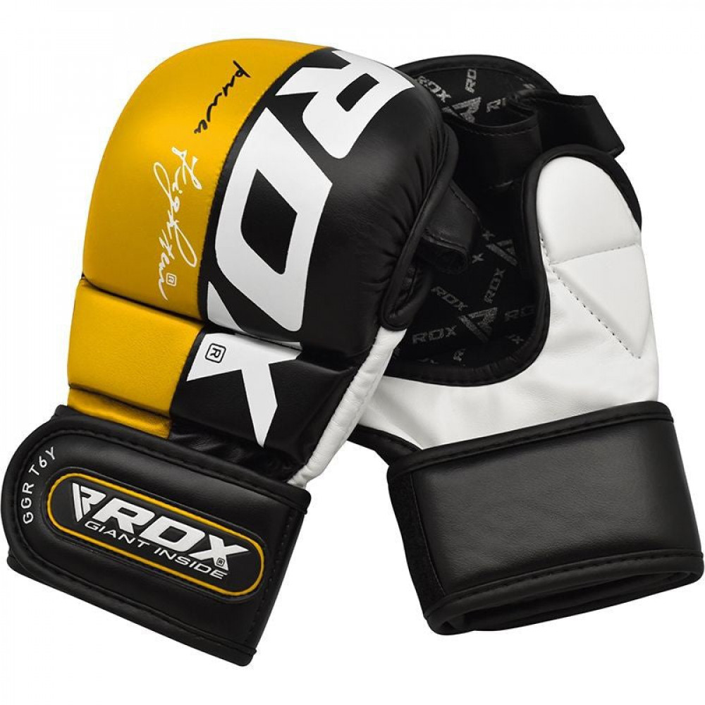 Перчатки для MMA RDX GGL-T6 желтые
