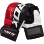 Перчатки MMA RDX GGL-T6 красные