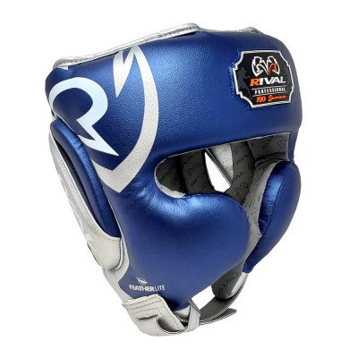 Боксерский шлем Rival RHG100 Сине/Серебреный