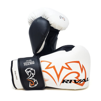 Перчатки боксерские Rival для спарринга RS11V белые