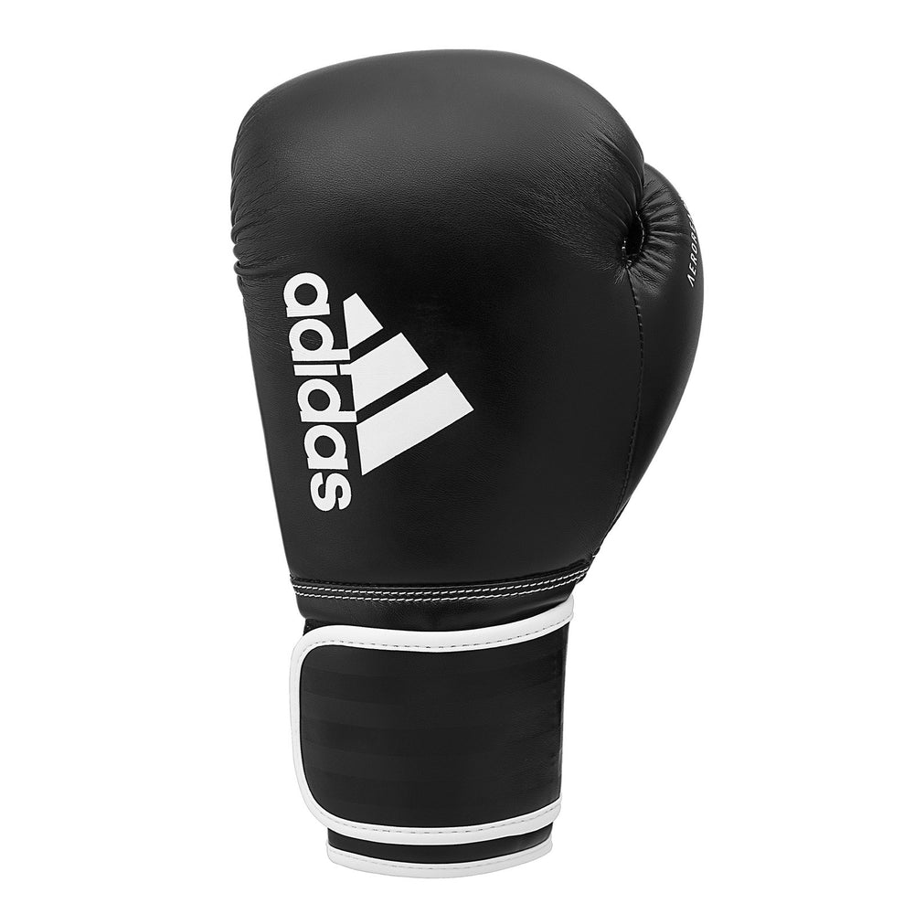 Боксерские перчатки Adidas Hybrid 80 Черно/Белые
