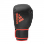 Боксерские перчатки Adidas Hybrid 80 Черно/Красные